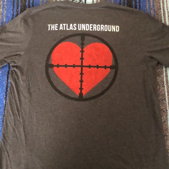 Tom Morello The Atlas Underground Album Promo Tee Shirt - Picture 9 of 12